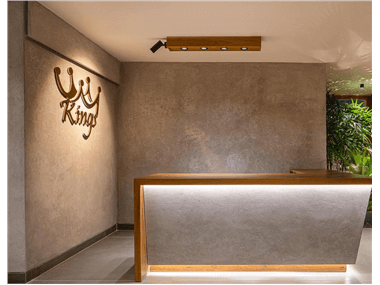 Concrete Finish in Office Space| Lime Plastering Solutions